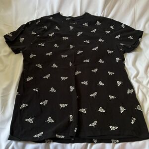Rue 21 Jersey Straight Hem T-shirt Medium Black